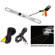 Pyle PLCM18SC License Plate Mount Rear View Backup Color Camera with Distance Scale Line, Zinc Metal Chrome: Picture 5 thumbnail