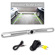 Pyle PLCM18SC License Plate Mount Rear View Backup Color Camera with Distance Scale Line, Zinc Metal Chrome: Picture 2 thumbnail