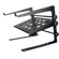 Pyle PLPTS26 Laptop Computer Stand for DJ with Storage Shelf: Picture 1 thumbnail