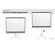 Pyle 43.3x57.1", 72" Diagonal, Universal Tripod Mounted Projector Screen, Matte White Surface: Picture 2 thumbnail