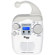Pyle Hanging Waterproof AM/FM Shower Clock Radio: Picture 4 thumbnail