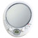 Pyle Home Fog Free Oval Shaving Mirror Water Resistant Shower AM/FM Clock Radio & Alarm: Picture 4 thumbnail
