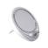 Pyle Home Fog Free Oval Shaving Mirror Water Resistant Shower AM/FM Clock Radio & Alarm: Picture 2 thumbnail