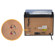 Pyle PTTCSM60 Turntable Boombox Multimedia System with AM/FM Radio, CDs, Cassettes, MP3s, USB/SD Memory Ports & Vinyl-to-MP3 Encoding: Picture 3 thumbnail