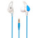 Pyle PWP15 Surf Sound Waterproof Marine Earbuds Headphones for MP3 Players & iPods, 16 Ohms, 20-20,000Hz, 3.5mm Stereo Plug, White: Picture 1 thumbnail