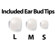 Pyle PWP15 Surf Sound Waterproof Marine Earbuds Headphones for MP3 Players & iPods, 16 Ohms, 20-20,000Hz, 3.5mm Stereo Plug, White: Picture 5 thumbnail