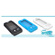 Pyle Surf  Universal Waterproof Portable Speaker and Case for iPod/iPhone4 & 5/MP3 Player/Smartphone, Blue: Picture 3 thumbnail