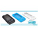 Pyle Surf  Universal Waterproof Portable Speaker and Case for iPod/iPhone4 & 5/MP3 Player/Smartphone, White: Picture 3 thumbnail