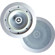 Pyle 6.5" 2-Way Weather Proof In-Ceiling Stereo Speaker System, Pair, White: Picture 6 thumbnail