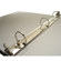 Pina Zangaro Bex 3 Ring Presentation Binder for 8.5x11" Pages, 1" Thick, Gray Finish.: Picture 1 thumbnail