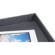 Pina Zangaro Bex Clamshell Presentation Box, 11x8.5x1", Charcoal: Picture 3 thumbnail