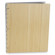Pina Zangaro Bamboo 14x11" Screw Post Presentation Book with Aluminum Hinges, Portrait Format, Natural: Picture 5 thumbnail