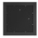 Quadro Designs Plaza Double Matte Wood Frame, 11x11" Matted to 5x7" Photo, Modern Angular Profile, Color: Black With White Double Matte.: Picture 1 thumbnail