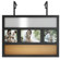 Quadro Designs Assist Multi Wood Frame for 1-4x6" & 2-4x4" Photos, Wall or Cubicle, Vertical or Horizontal, Color: Black.: Picture 4 thumbnail