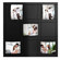 Quadro Designs Foto Pop Wood Display Board Frame, Holds 9-4x6" Photo, Color: Black.: Picture 5 thumbnail