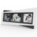 Quadro Designs Tilt, 3 Opening Compressed Wood Board Frame, for Two 3.5x3.5" & One 3x5" Photo, Black/White.: Picture 2 thumbnail
