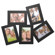 Quadro Designs Wildlife Wood Frame, Holds 5-4x6" Photo, Color: Black.: Picture 3 thumbnail