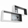 Quadro Designs Likewise Shelf Wood Frame, Holds 1-4x4" 1-4x6", Color: White/Gray.: Picture 2 thumbnail