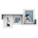 Quadro Designs Able Shelf Wood Frame, Holds 1-4x4" 1-4x6" 1-5x7", Color: White/Gray or Black: Picture 5 thumbnail
