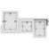 Quadro Designs Able Shelf Wood Frame, Holds 1-4x4" 1-4x6" 1-5x7", Color: White/Gray or Black: Picture 1 thumbnail