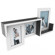 Quadro Designs Able Shelf Wood Frame, Holds 1-4x4" 1-4x6" 1-5x7", Color: White/Gray or Black: Picture 2 thumbnail