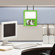 Quadro Designs Avail Whiteboard Frame, Holds 1-4x6 Photo, Table Top or Hang From a Cubicle Wall, Color: Green.: Picture 4 thumbnail