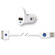 Qmadix USB Mobile Max Charging Kit for Apple iPod and iPhone, White: Picture 2 thumbnail