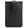 Raika #215 Handcrafted Top Grain Leather, iPhone Pouch with a Loop Closure, Pebble Textured Top Grain Cowhide, Color: Rodeo Black: Picture 2 thumbnail
