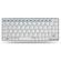 Rapoo E6300 Ultra-Thin Bluetooth 3.0 Wireless Keyboard for iPad, White: Picture 6 thumbnail