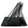 rooCASE Dual-Axis Leather Folio Case Cover for Samsung GALAXY Tab 2 10.1, Black: Picture 6 thumbnail