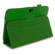 rooCASE Dual Station Vegan Leather Folio Case for Google Nexus 10, Green: Picture 3 thumbnail