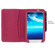 rooCASE Dual Station Vegan Leather Folio Case with Stylus for Samsung Galaxy Tab 3 7.0, Magenta: Picture 3 thumbnail