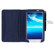 rooCASE Dual Station Vegan Leather Folio Case with Stylus for Samsung Galaxy Tab 3 7.0, Navy: Picture 3 thumbnail