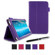 rooCASE Dual Station Vegan Leather Folio Case with Stylus for Samsung Galaxy Tab 3 7.0, Purple: Picture 5 thumbnail