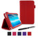 rooCASE Dual Station Vegan Leather Folio Case with Stylus for Samsung Galaxy Tab 3 7.0, Red: Picture 5 thumbnail
