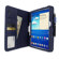 rooCASE Dual Station Folio Case Cover with Stylus for Samsung Galaxy Tab 3 10.1, Navy: Picture 3 thumbnail
