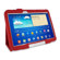 rooCASE Dual Station Folio Case Cover with Stylus for Samsung Galaxy Tab 3 10.1, Red: Picture 4 thumbnail