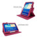 rooCASE Dual-View Folio Case Cover with Stylus for Samsung Galaxy Tab 3 10.1, Magenta: Picture 6 thumbnail