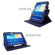 rooCASE Dual-View Folio Case Cover with Stylus for Samsung Galaxy Tab 3 10.1, Navy: Picture 6 thumbnail