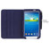 rooCASE Dual-View Vegan Leather Folio Case with Stylus for Samsung Galaxy Tab 3 7.0, Navy: Picture 3 thumbnail