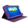rooCASE Dual-View Vegan Leather Folio Case with Stylus for Samsung Galaxy Tab 3 7.0, Purple: Picture 2 thumbnail