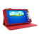 rooCASE Dual-View Folio Case Cover with Stylus for Samsung Galaxy Tab 3 8.0, Red: Picture 4 thumbnail