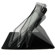 rooCASE Dual-View Multi Angle Leather Case Cover for iPad 2 / iPad 3, Black: Picture 4 thumbnail