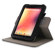 rooCASE Dual-View Leather Folio Case for Google Nexus 10, Black: Picture 4 thumbnail