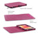 rooCASE Dual-View Leather Folio Case for Google Nexus 10, Magenta: Picture 6 thumbnail