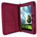 rooCASE Executive Leather Portfolio Case Cover for Asus MeMO Pad Smart 10, Magenta: Picture 6 thumbnail