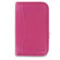 rooCASE Executive Portfolio Leather Case with Stylus for Samsung Galaxy Tab 3 7.0, Magenta: Picture 1 thumbnail
