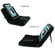 rooCASE Executive Portfolio Leather Case Cover for Samsung GALAXY Tab 2 / GALAXY Tab 7.0 Plus, Black: Picture 1 thumbnail