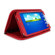 rooCASE Executive Portfolio Leather Case with Stylus for Samsung Galaxy Tab 3 8.0, Red: Picture 3 thumbnail