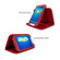 rooCASE Executive Portfolio Leather Case with Stylus for Samsung Galaxy Tab 3 8.0, Red: Picture 5 thumbnail